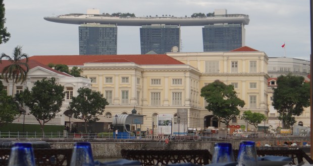 Pizza With A View In Singapore