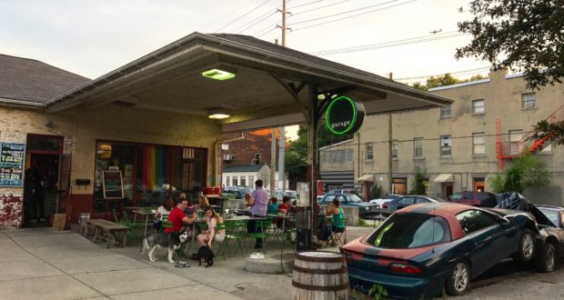 At Garage Bar In Louisville, Pizza In A Former Gas Station