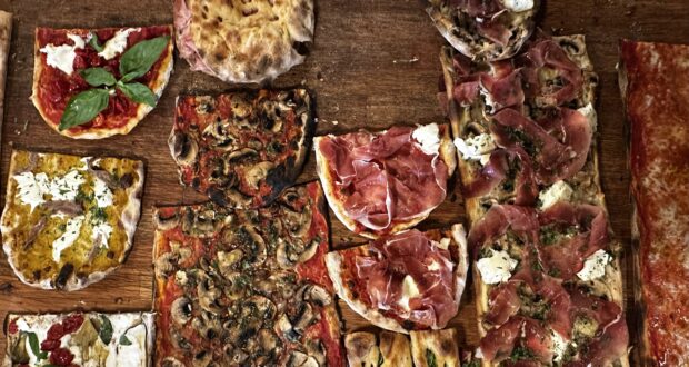 When In Rome… Eat Roman Style Pizza